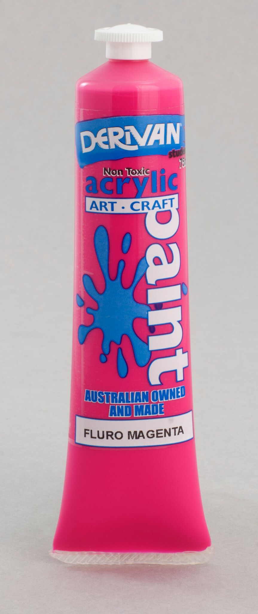 Derivan Students 75ml Fluoro Magenta - theartshop.com.au