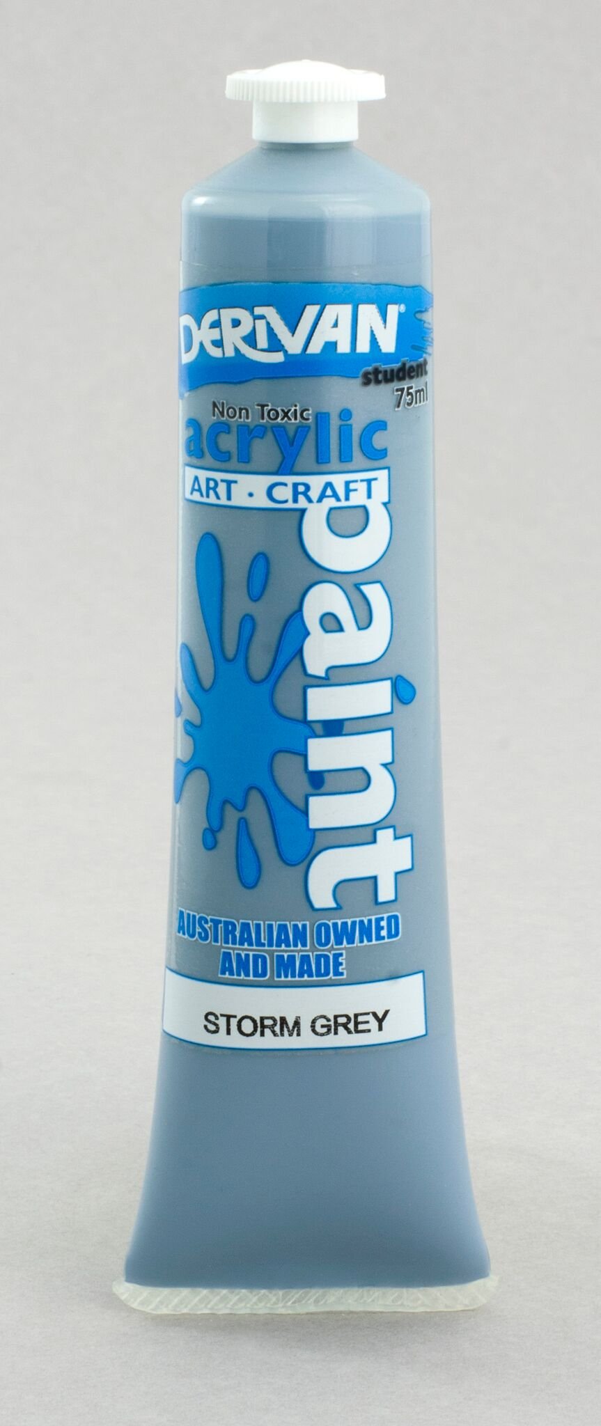 Derivan Students 75ml Storm Grey - theartshop.com.au