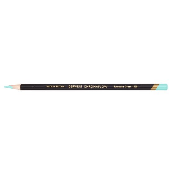 Derwent Chromaflow 1500 Turquoise Green - theartshop.com.au