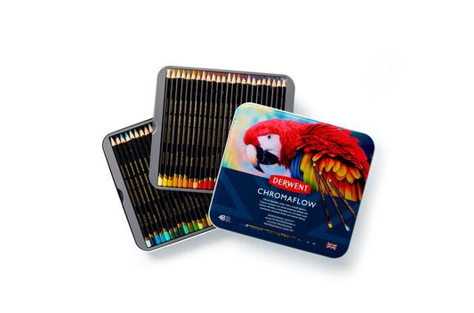 Derwent Chromaflow Tin 48 - theartshop.com.au