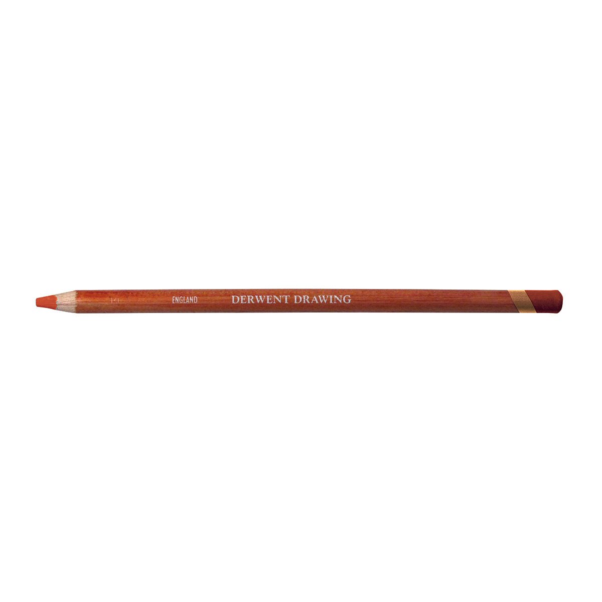 Derwent Drawing Pencil Mars Orange - theartshop.com.au
