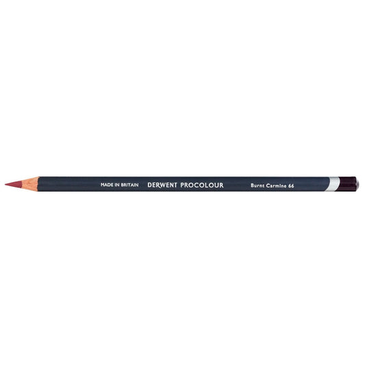 Derwent Procolour Pencil Burnt Carmine 66 - theartshop.com.au