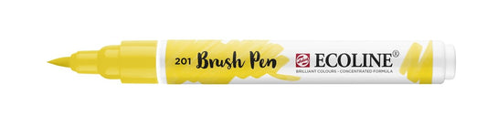 Ecoline Brush Pen 201 Light Yellow - theartshop.com.au
