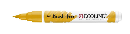 Ecoline Brush Pen 202 Deep Yellow - theartshop.com.au