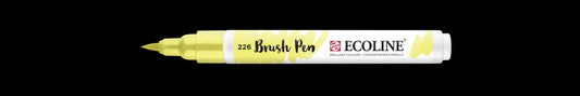 Ecoline Brush Pen 226 Pastel Yellow - theartshop.com.au