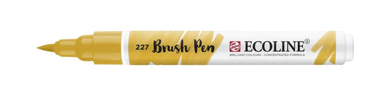 Ecoline Brush Pen 227 Yellow Ochre - theartshop.com.au