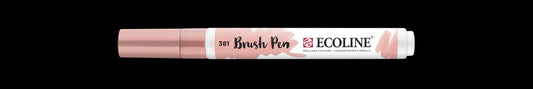 Ecoline Brush Pen 381 Pastel Red - theartshop.com.au