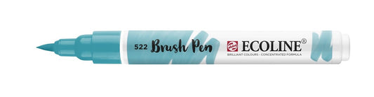 Ecoline Brush Pen 522 Turquoise Blue - theartshop.com.au