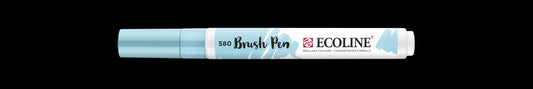 Ecoline Brush Pen 580 Pastel Blue - theartshop.com.au