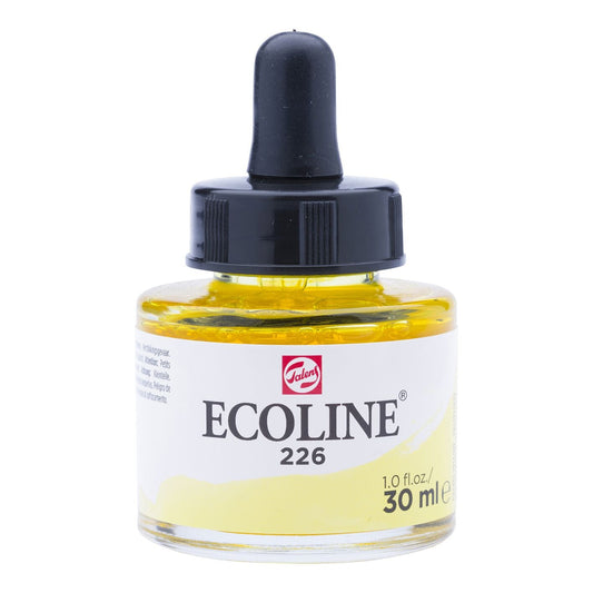 Ecoline Liquid Watercolour 30ml 226 Pastel Yellow - theartshop.com.au