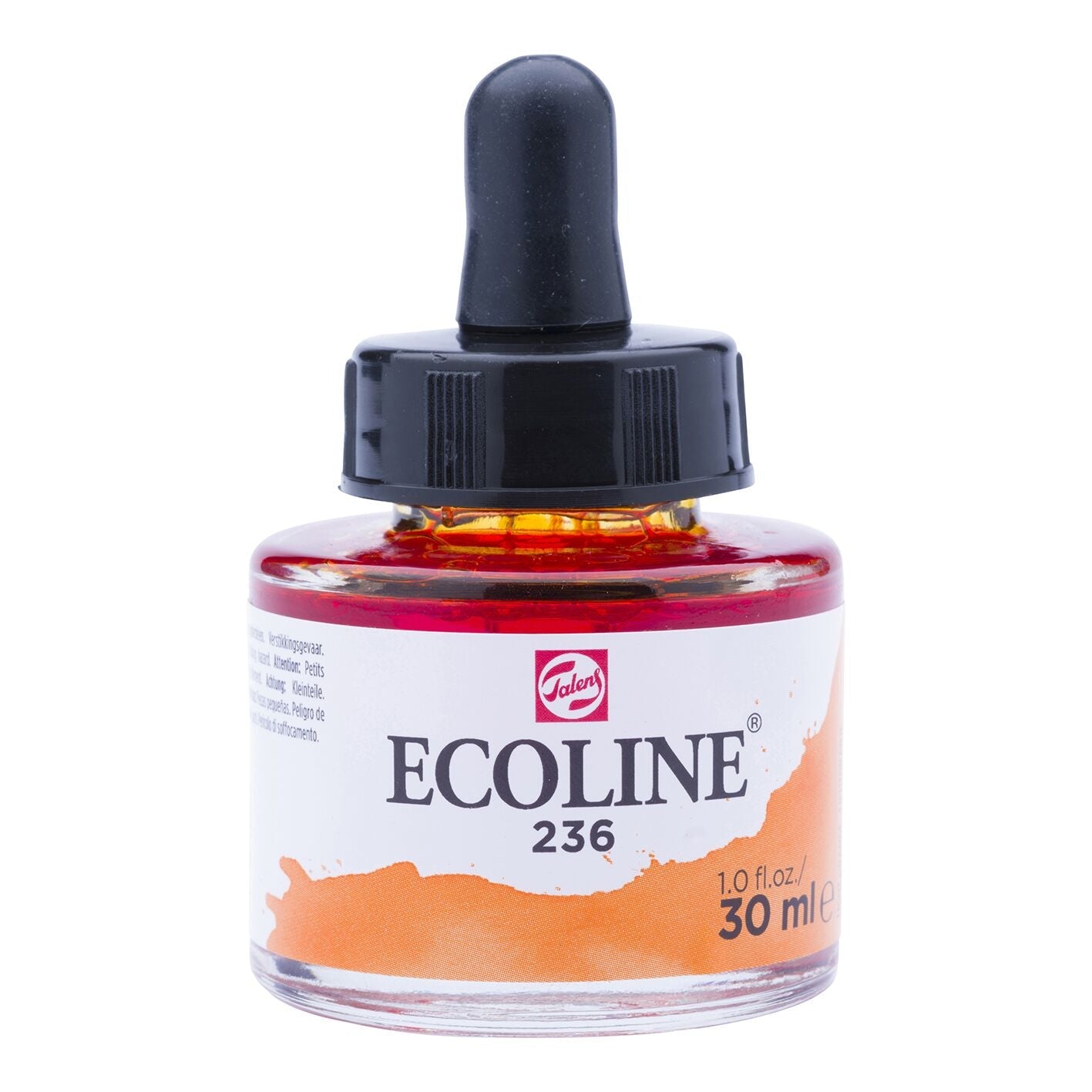 Ecoline Liquid Watercolour 30ml 236 Light Orange - theartshop.com.au