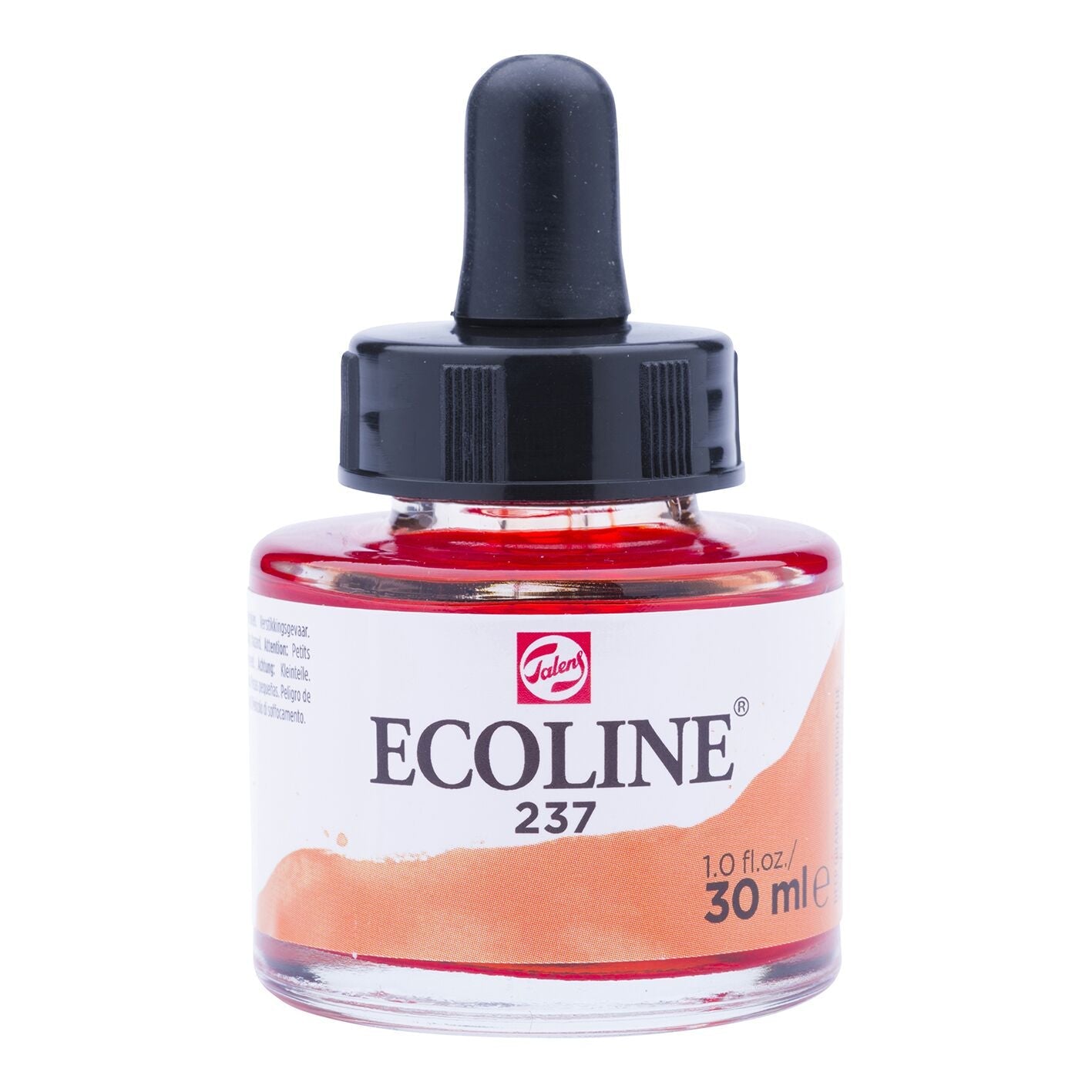 Ecoline Liquid Watercolour 30ml 237 Deep Orange - theartshop.com.au