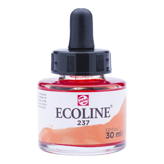 Ecoline Liquid Watercolour 30ml 237 Deep Orange - theartshop.com.au