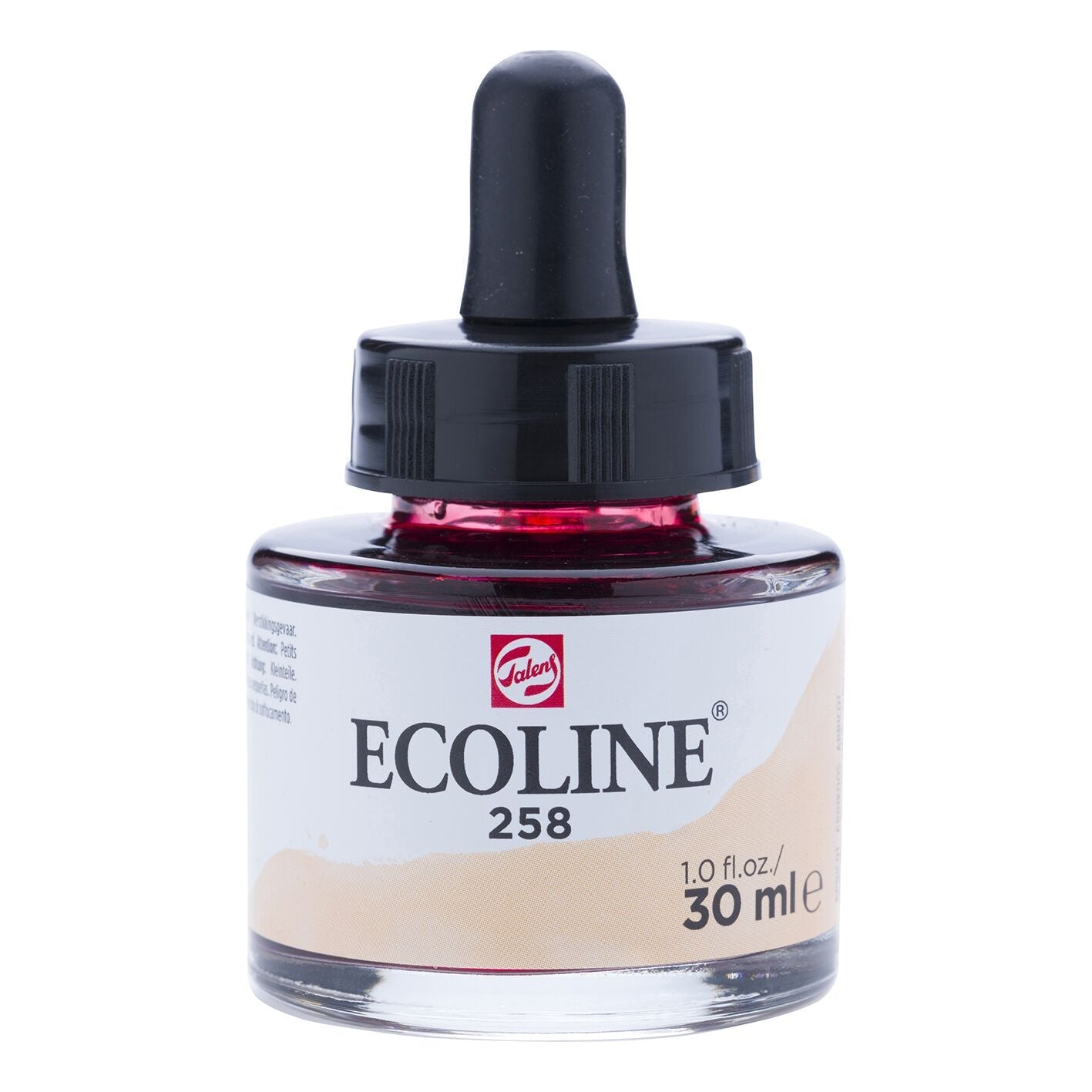 Ecoline Liquid Watercolour 30ml 258 Apricot - theartshop.com.au