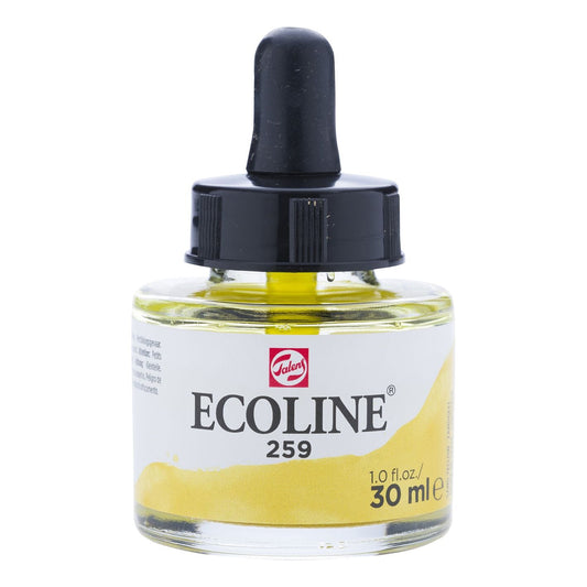 Ecoline Liquid Watercolour 30ml 259 Sand Yellow - theartshop.com.au