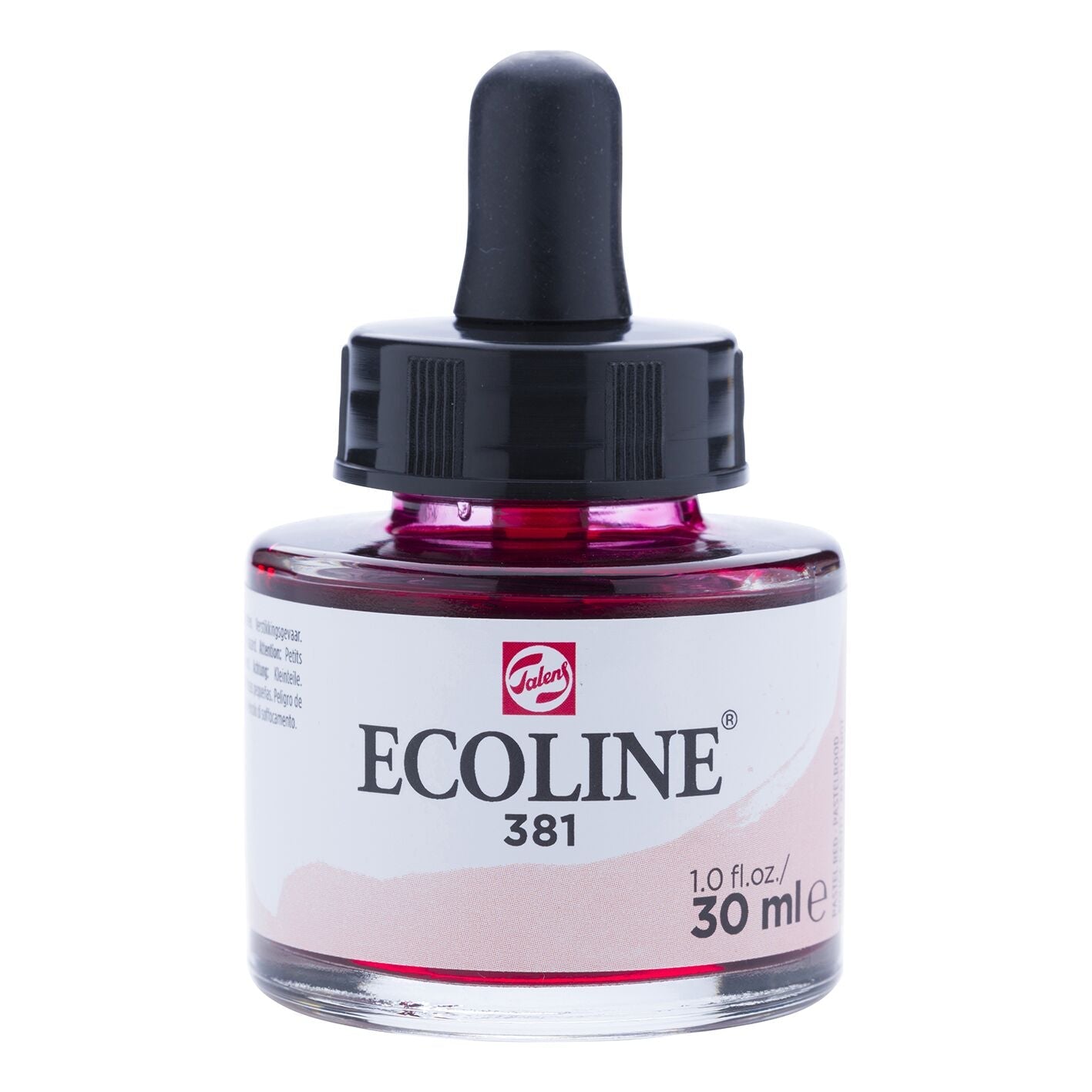 Ecoline Liquid Watercolour 30ml 381 Pastel Red - theartshop.com.au