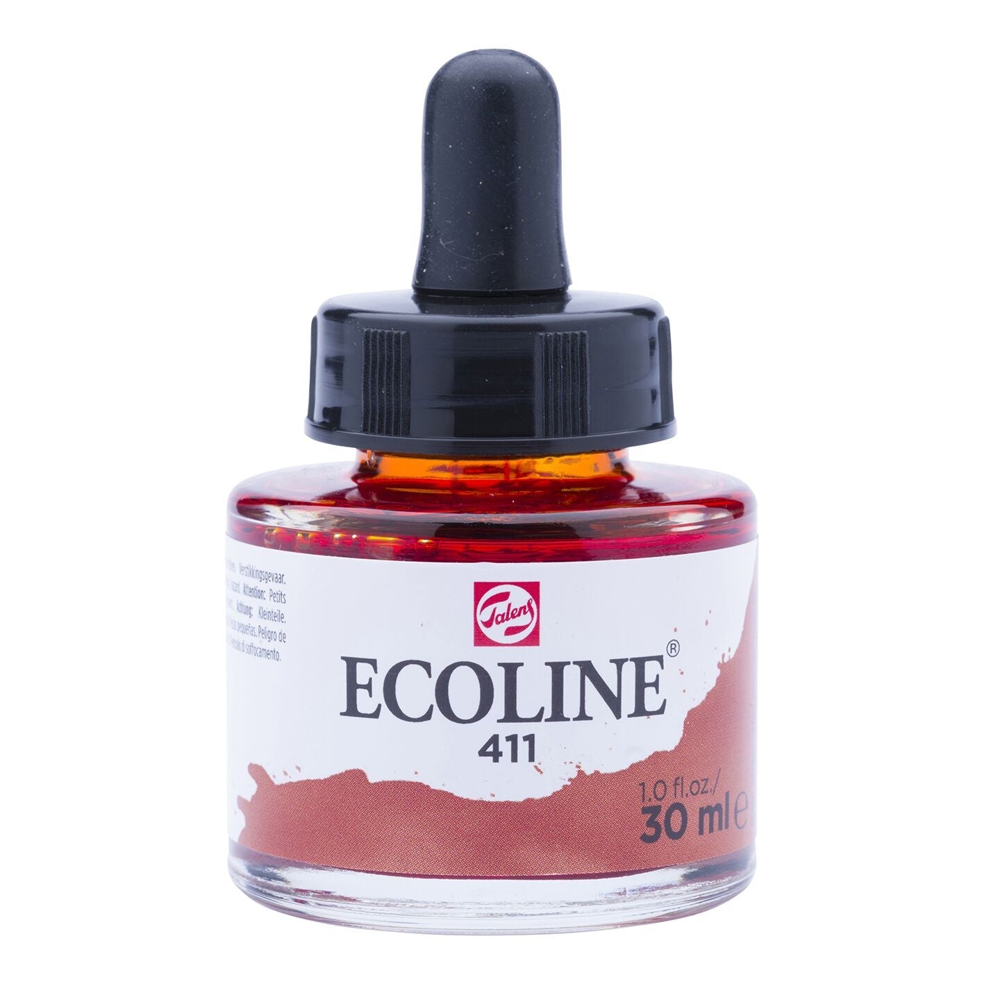 Ecoline Liquid Watercolour 30ml 411 Burnt Sienna - theartshop.com.au