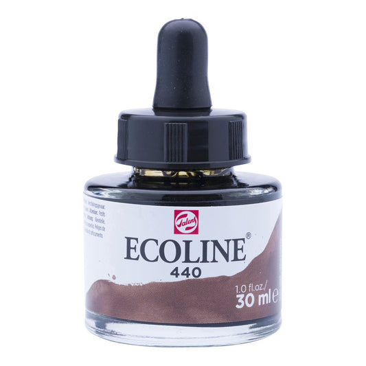 Ecoline Liquid Watercolour 30ml 440 Sepia Deep - theartshop.com.au