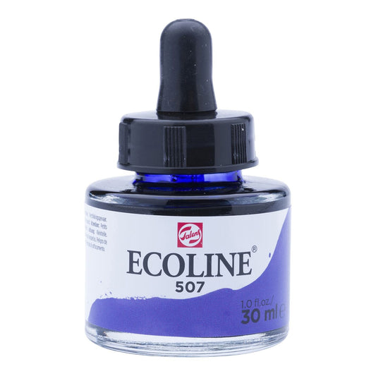 Ecoline Liquid Watercolour 30ml 507 Ultramarine Violet - theartshop.com.au