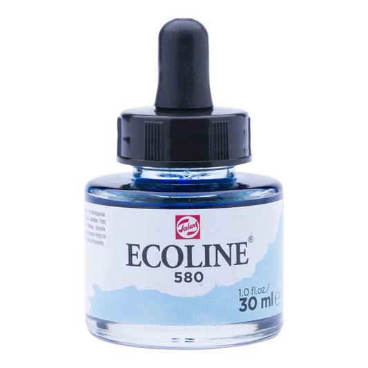Ecoline Liquid Watercolour 30ml 580 Pastel Blue - theartshop.com.au