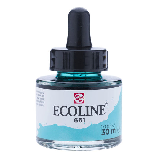 Ecoline Liquid Watercolour 30ml 661 Turquoise Green - theartshop.com.au