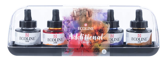 Ecoline Liquid Watercolour 30ml Set 5 Additional - theartshop.com.au