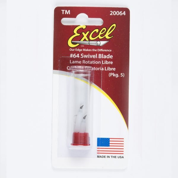 Excel #64 Swivel Blades 2 Carded - theartshop.com.au