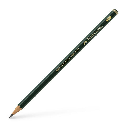 Faber Castell 9000 Graphite Pencil 2H - theartshop.com.au