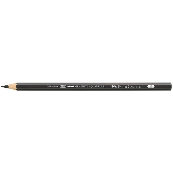 Faber Graphite Aquarelle Pencil 2B - theartshop.com.au