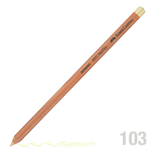 Faber Pitt Pastel Pencil 103 Ivory - theartshop.com.au