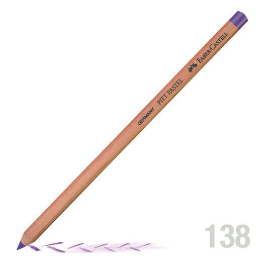 Faber Pitt Pastel Pencil 138 Violet - theartshop.com.au