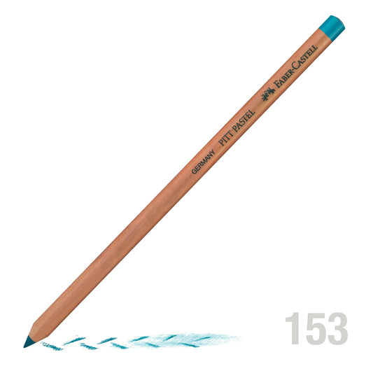 Faber Pitt Pastel Pencil 153 Cobalt Turquoise - theartshop.com.au
