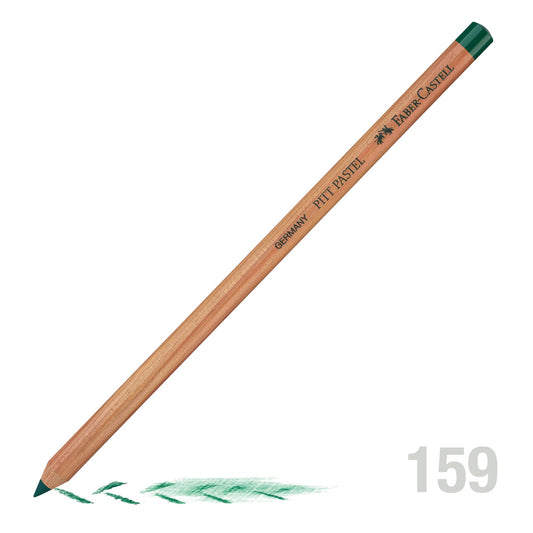 Faber Pitt Pastel Pencil 159 Hooker's Green - theartshop.com.au