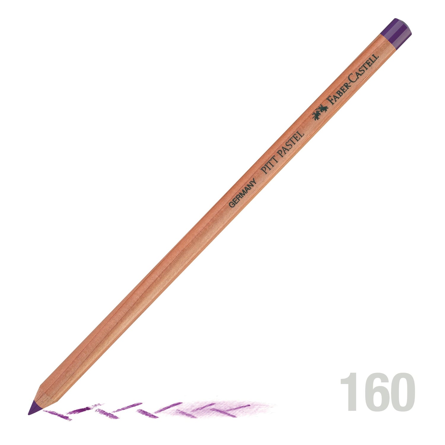 Faber Pitt Pastel Pencil 160 Manganese Violet - theartshop.com.au