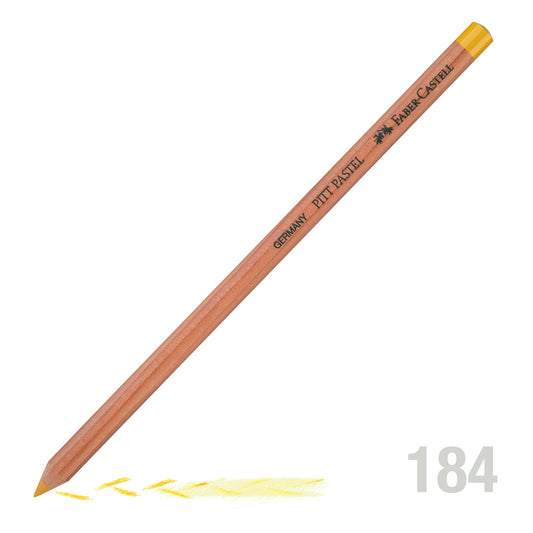 Faber Pitt Pastel Pencil 184 Dark Naples Ochre - theartshop.com.au