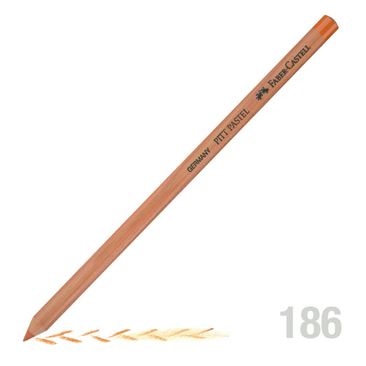 Faber Pitt Pastel Pencil 186 Terracotta - theartshop.com.au