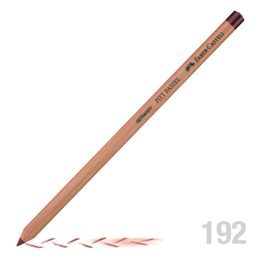 Faber Pitt Pastel Pencil 192 Indian Red - theartshop.com.au