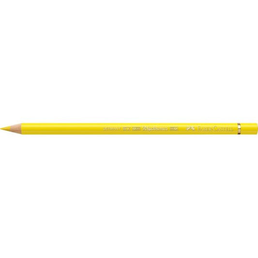 Faber Polychromos Pencil 106 Light Chrome Yellow - theartshop.com.au