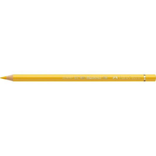 Faber Polychromos Pencil 108 Dark Cadmium Yellow - theartshop.com.au