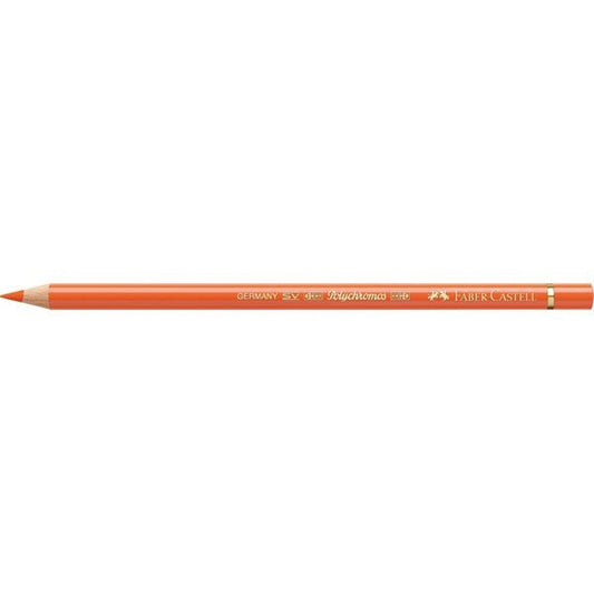 Faber Polychromos Pencil 113 Orange Glaze - theartshop.com.au