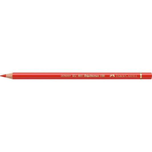 Faber Polychromos Pencil 117 Light Cadmium Red - theartshop.com.au
