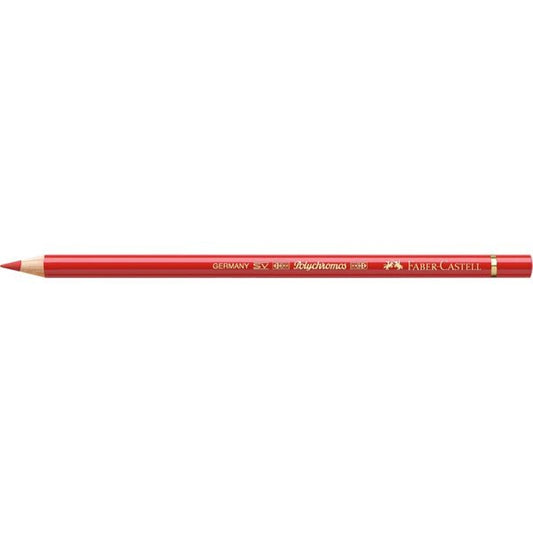 Faber Polychromos Pencil 118 Scarlet Red - theartshop.com.au