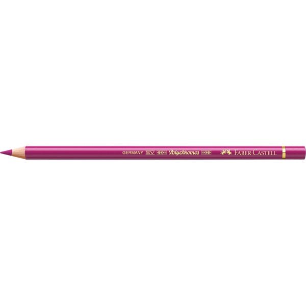 Faber Polychromos Pencil 125 Middle Purple Pink - theartshop.com.au