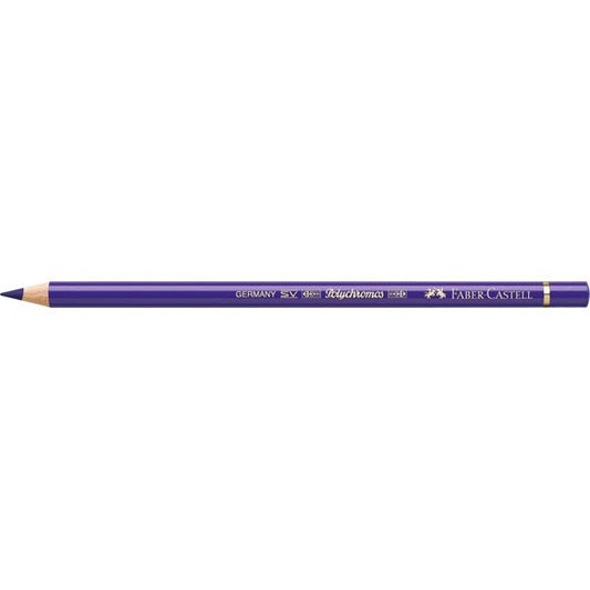 Faber Polychromos Pencil 137 Blue Violet - theartshop.com.au