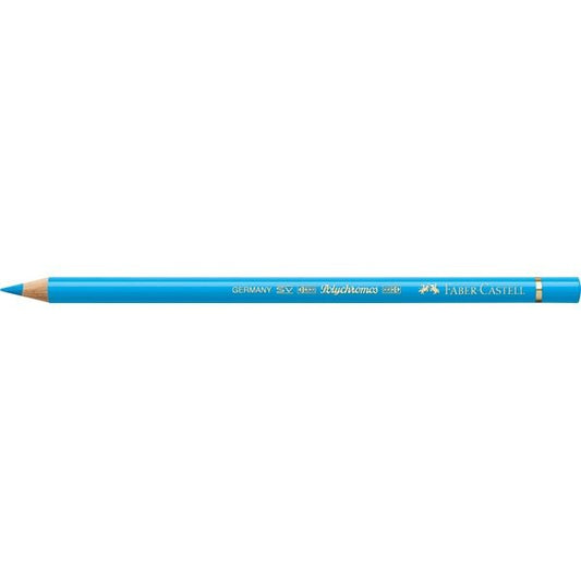 Faber Polychromos Pencil 145 Light Phthalo Blue - theartshop.com.au