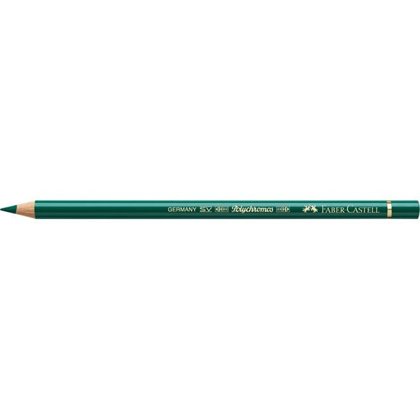 Faber Polychromos Pencil 159 Hooker's Green - theartshop.com.au