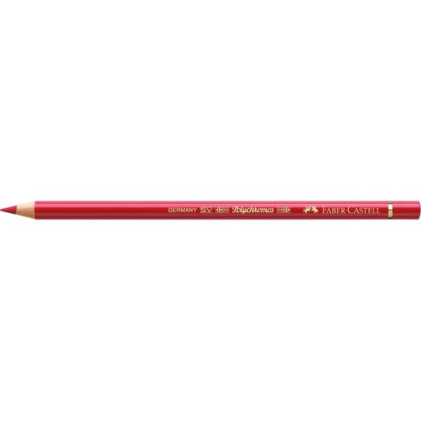 Faber Polychromos Pencil 219 Deep Scarlet Lake - theartshop.com.au
