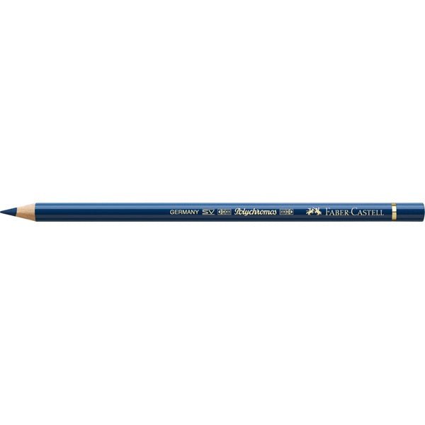 Faber Polychromos Pencil 246 Prussian Blue - theartshop.com.au