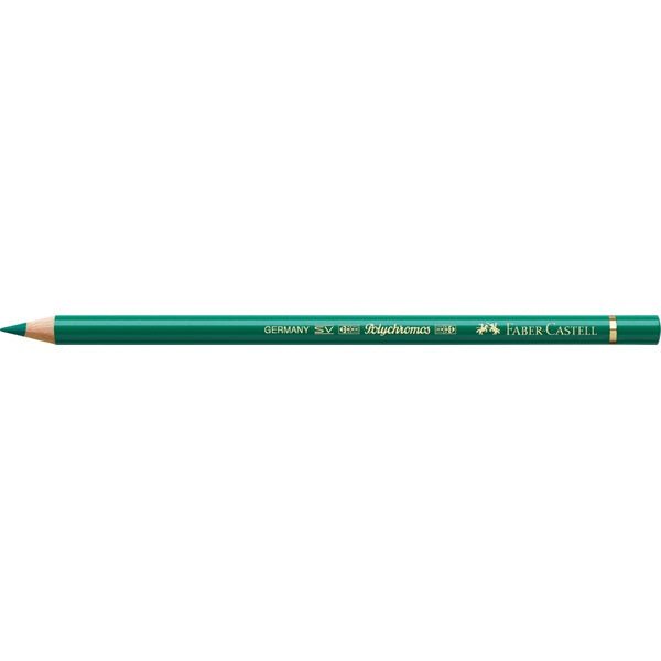 Faber Polychromos Pencil 264 Dark Phthalo Green - theartshop.com.au