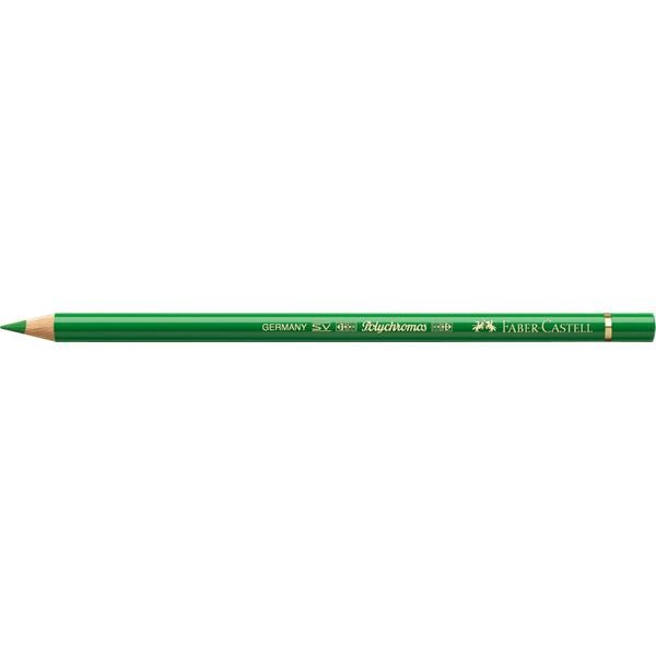 Faber Polychromos Pencil 266 Permanent Green - theartshop.com.au